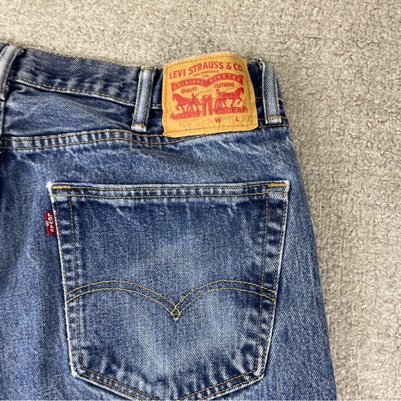 Vtg Levis 505 Straight Leg Jeans - Picture 3 of 13